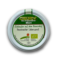 Mörls Bio hausmacher Leberwurst im 170 g Glas