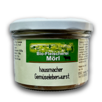 Mörls Bio Gemüseleberwurst im 170 g Glas