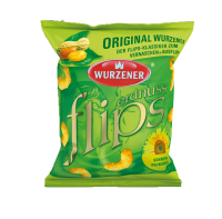 WURZENER erdnussflips 10g Packung