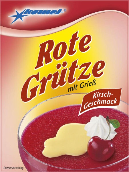 Komet Rote Grütze Kirsch-Geschmack