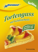 Komet Tortenguss farblos