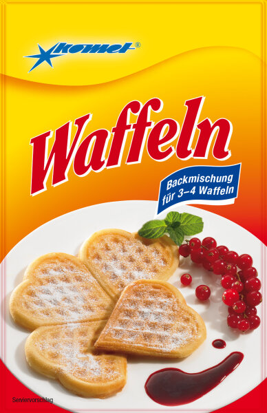 Komet Waffeln Backmischung