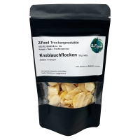 ZiFood Knoblauchflocken getrocknet Beutel 50g